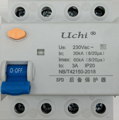 O interruptor do protetor de impulso Ul94-V0 com 60KA descarrega a capacidade atual